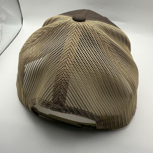 Yupoong 6606 Classic Trucker Hat Snapback Cap Brown NEW - Picture 7 of 7